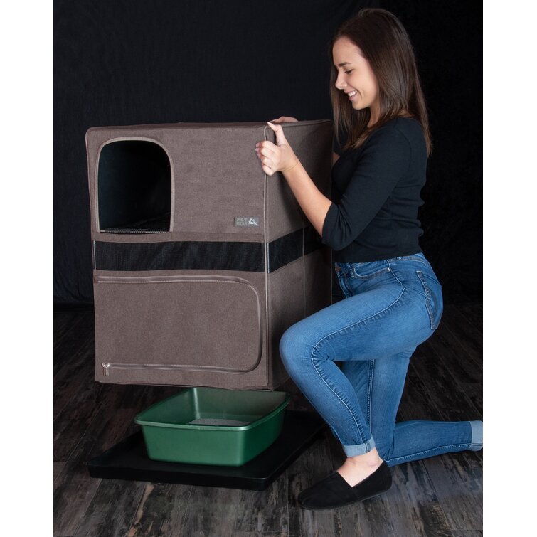 Pro pawty hotsell litter box enclosure